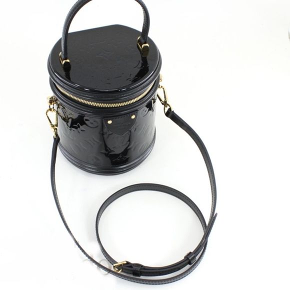 Louis Vuitton Vanity Bag PM Monogram Vernis Black Shoulder Bag - Picture 2 of 6